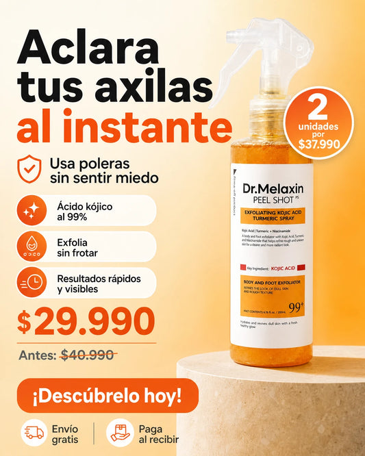 Dr. Melaxin - El exfoliante que está Revolucionando el Cuidado Corporal